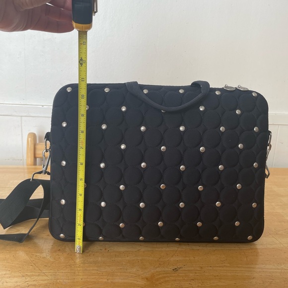 Typo Studded Laptop Bag - Picture 3 of 3